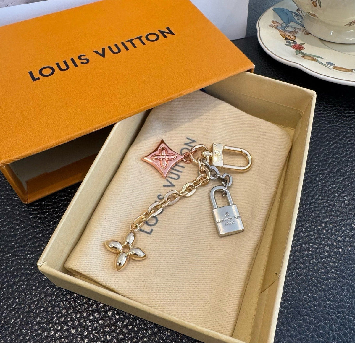 LOUIS VUITTON Bag Charm Keychain