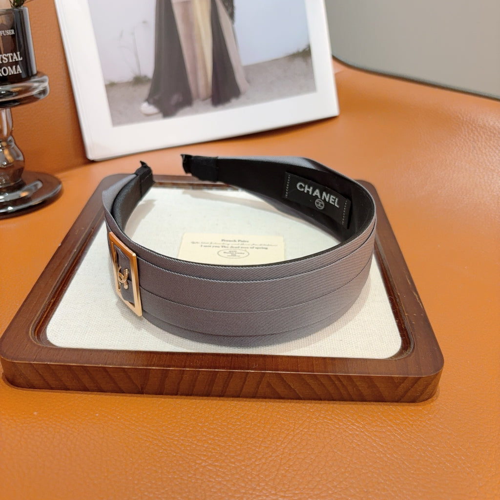 CHANEL Logo Headband