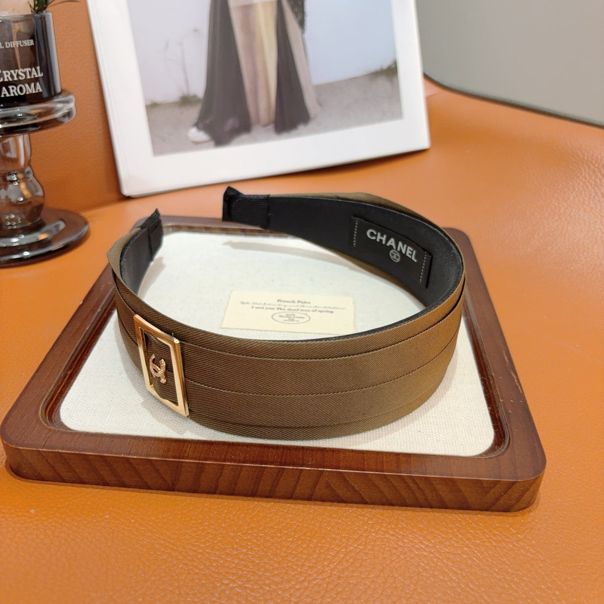 CHANEL Logo Headband
