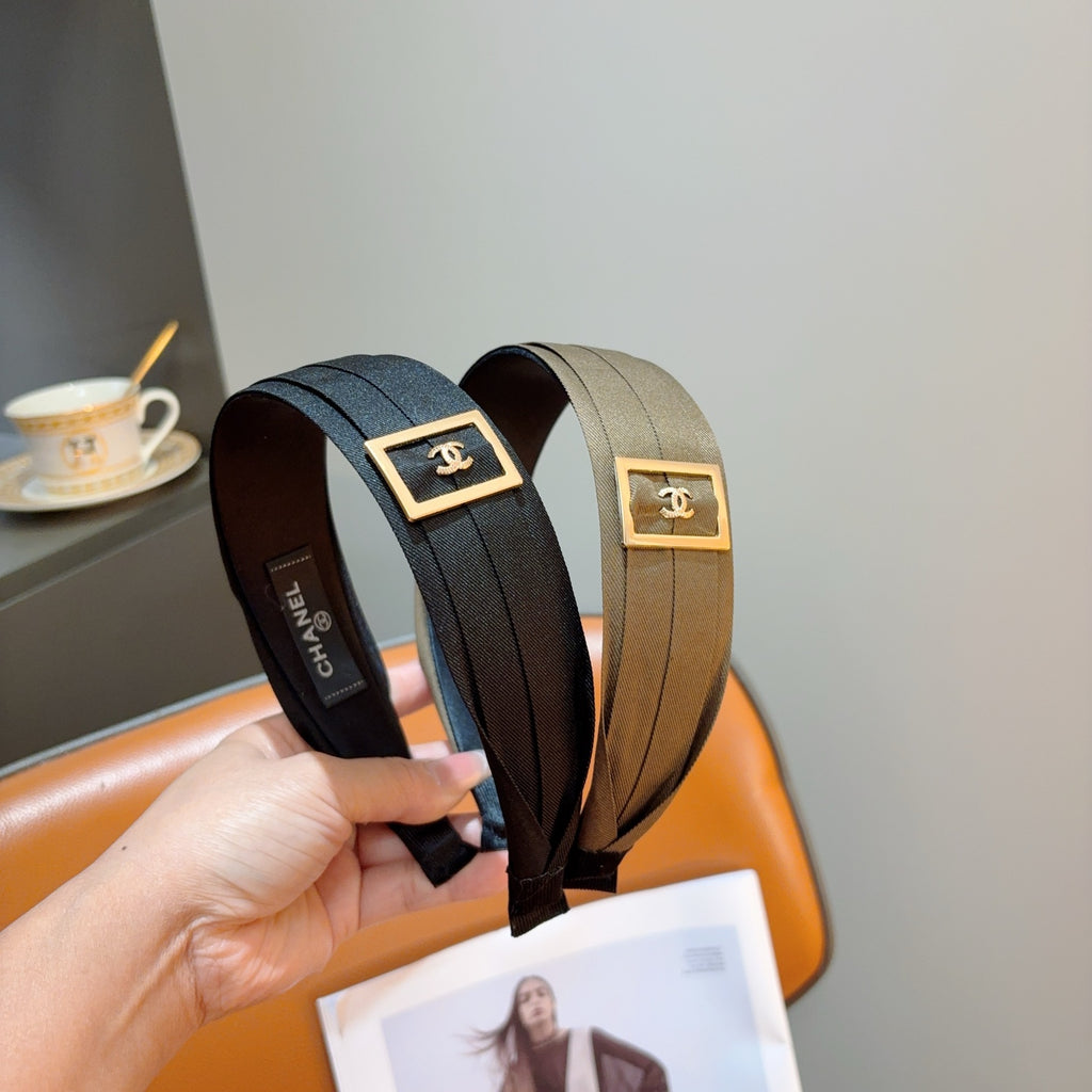 CHANEL Logo Headband