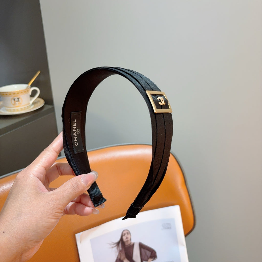 CHANEL Logo Headband