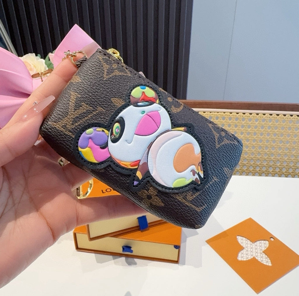 LOUIS VUITTON Panda Logo Mini Bag Bag Charm