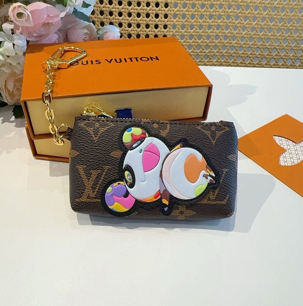 LOUIS VUITTON Panda Logo Mini Bag Bag Charm
