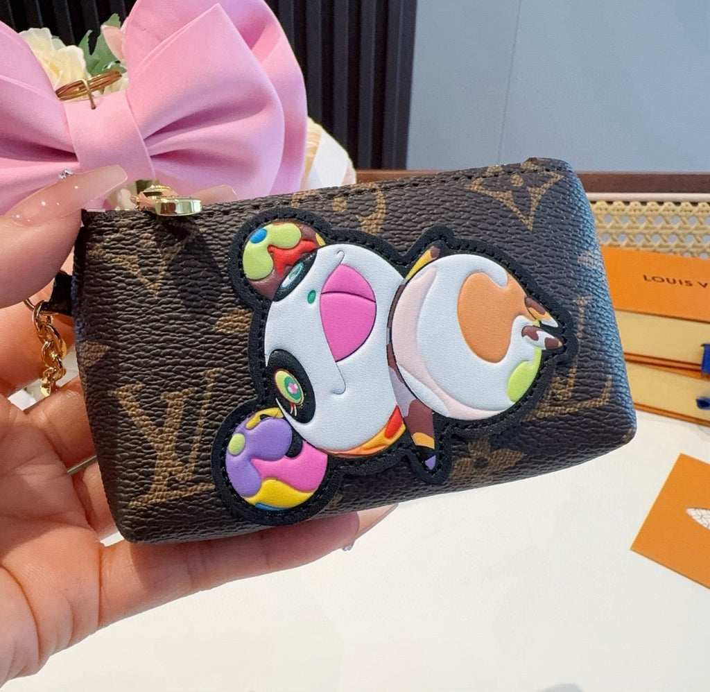 LOUIS VUITTON Panda Logo Mini Bag Bag Charm