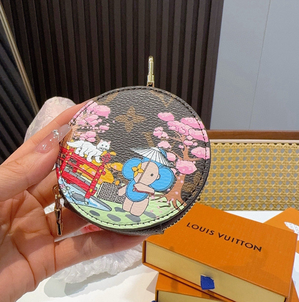 LOUIS VUITTON Canvas Mini Bag Bag Charm