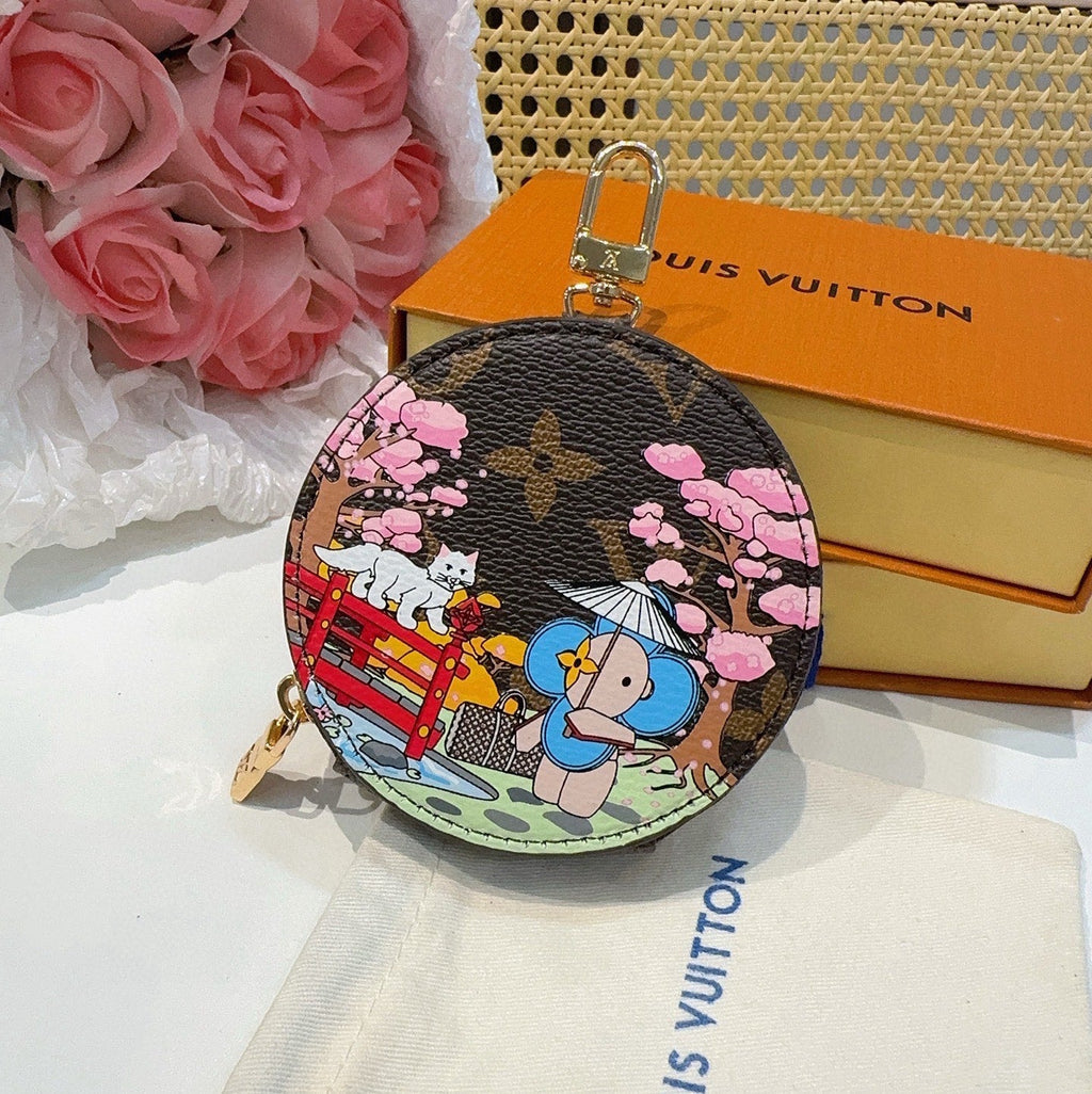LOUIS VUITTON Canvas Mini Bag Bag Charm