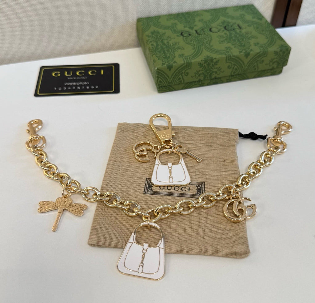 GUCCI Bag Charm Keychain