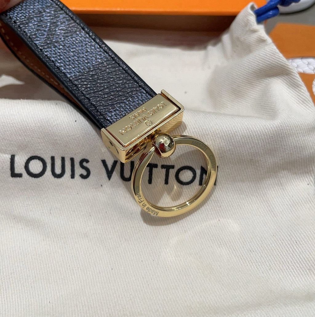 LOUIS VUITTON Canvas Keychain