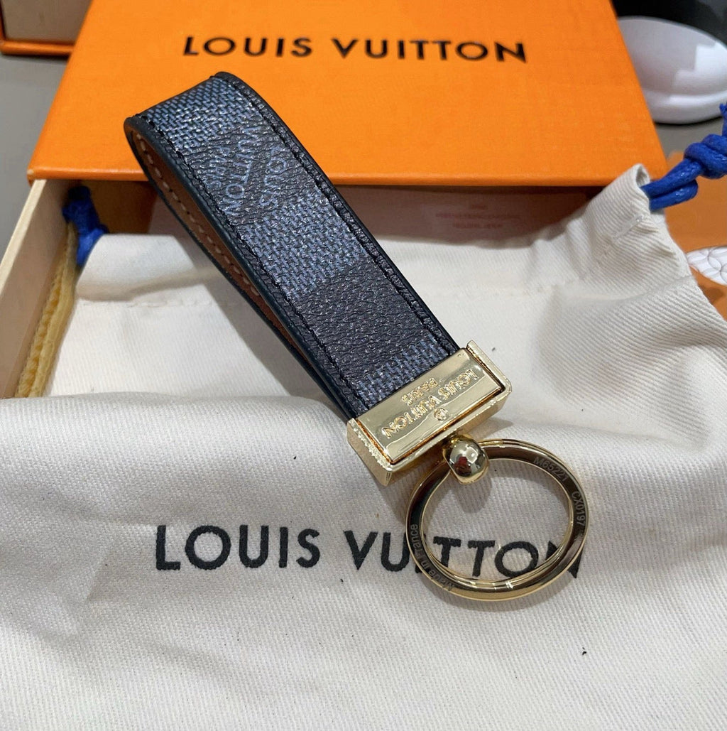 LOUIS VUITTON Canvas Keychain