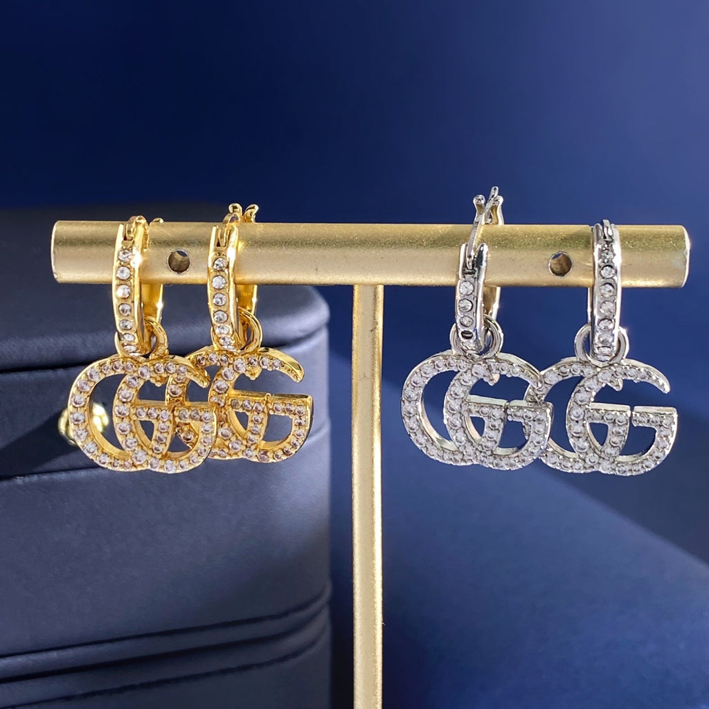 GUCCI P70 Crystal Earrings