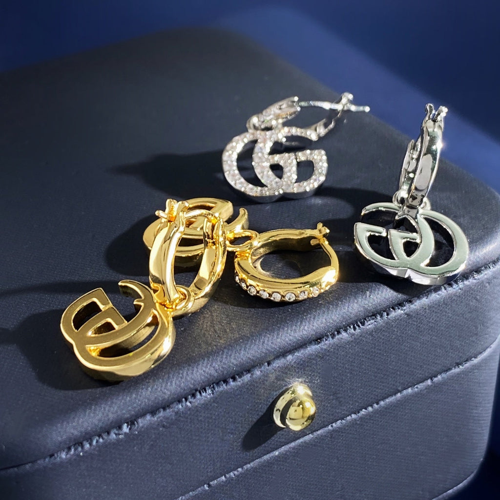 GUCCI P70 Crystal Earrings