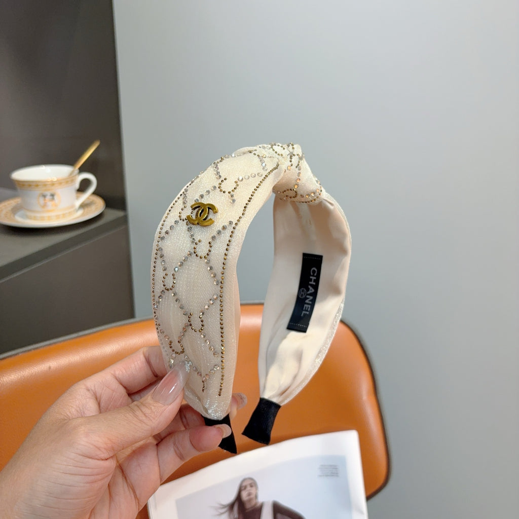 CHANEL Crystal Headband