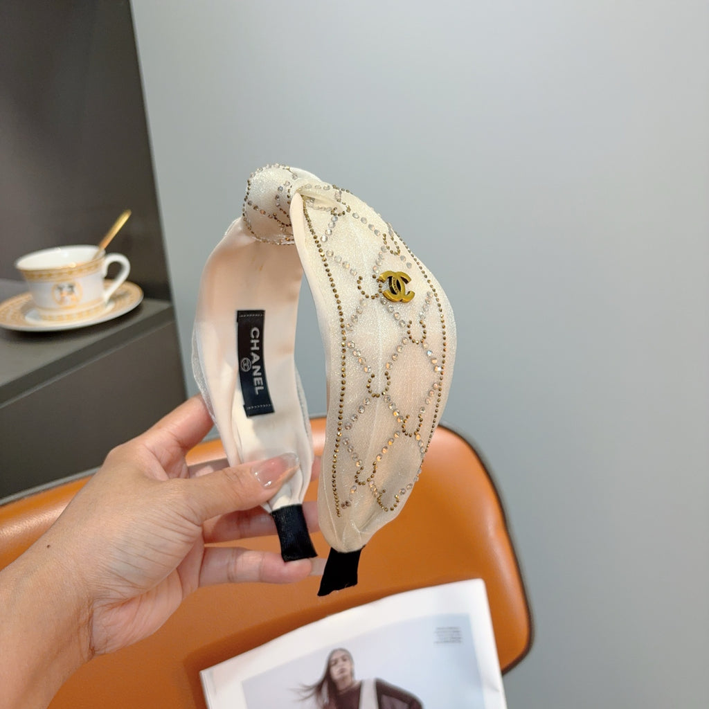 CHANEL Crystal Headband