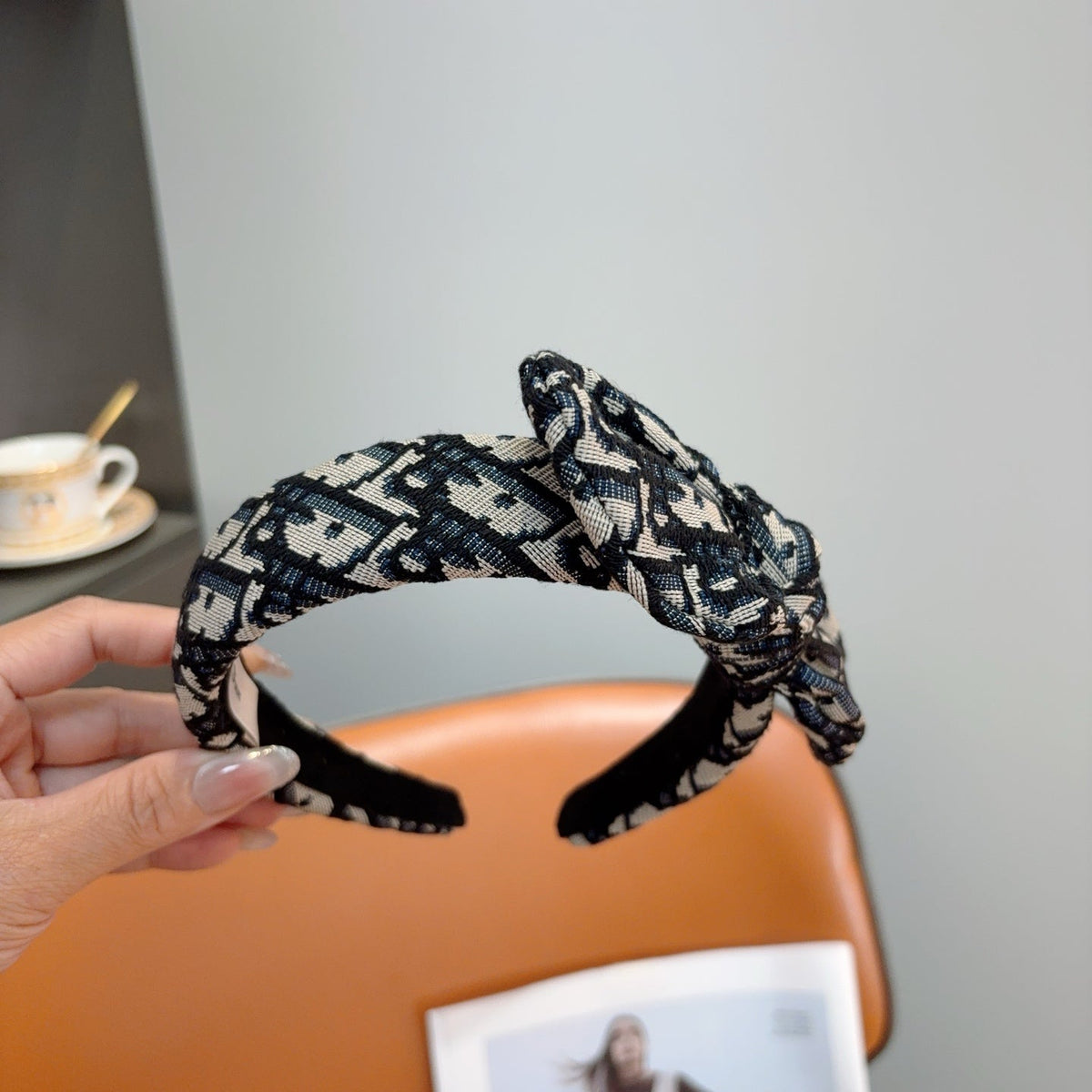 DIOR Letter Logo Headband