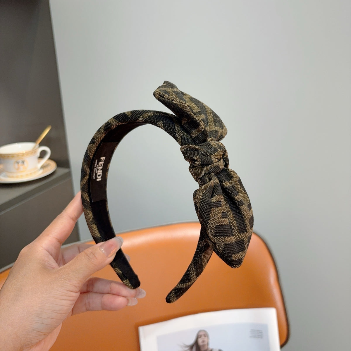 FENDI Monogram Headband