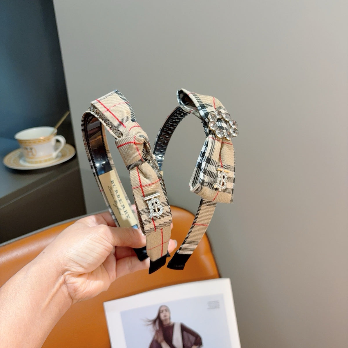 BURBERRY Bow Headband