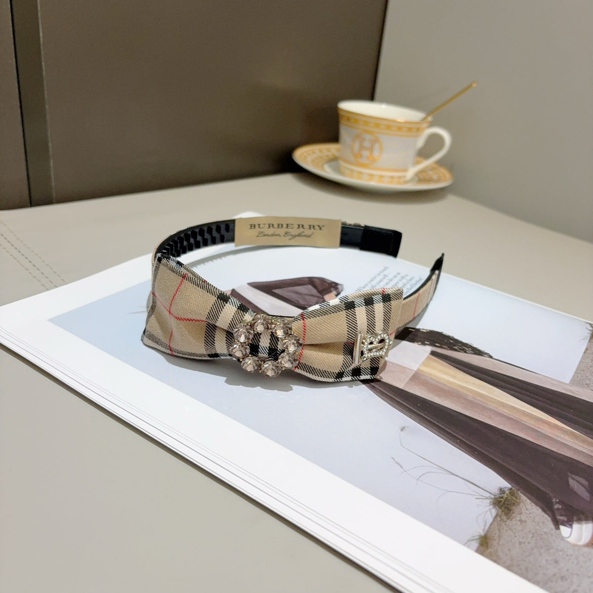 BURBERRY Bow Headband