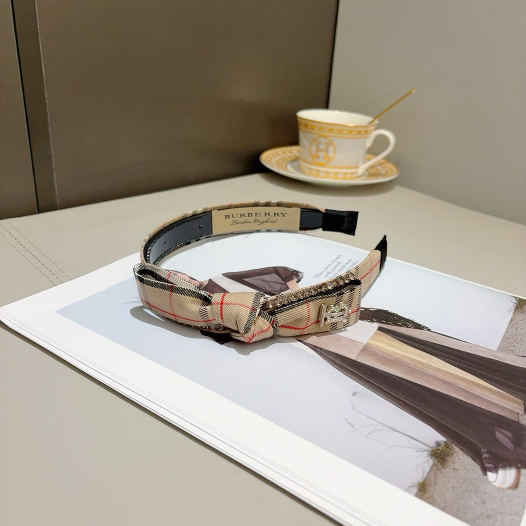 BURBERRY Bow Headband