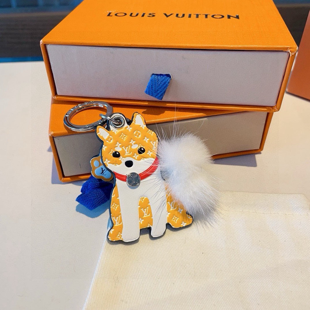 LOUIS VUITTON Bag Charm Keychain