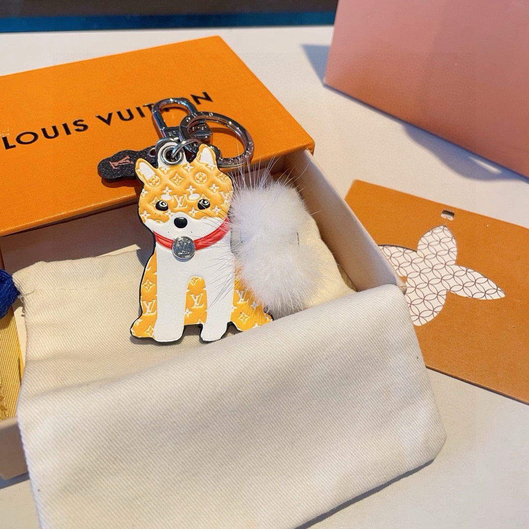 LOUIS VUITTON Bag Charm Keychain