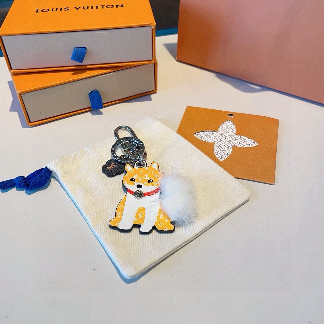 LOUIS VUITTON Bag Charm Keychain