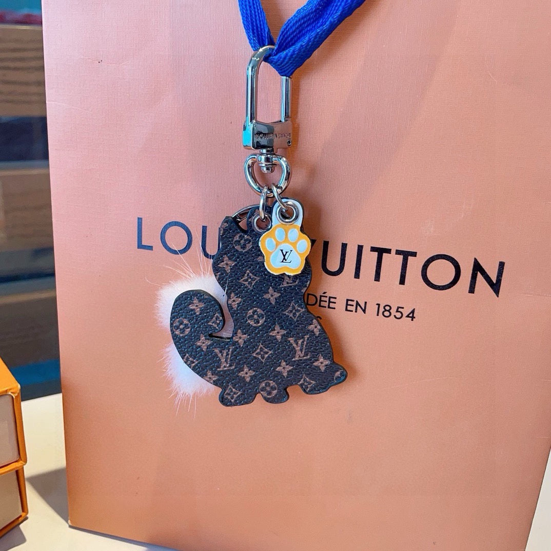 LOUIS VUITTON Bag Charm Keychain
