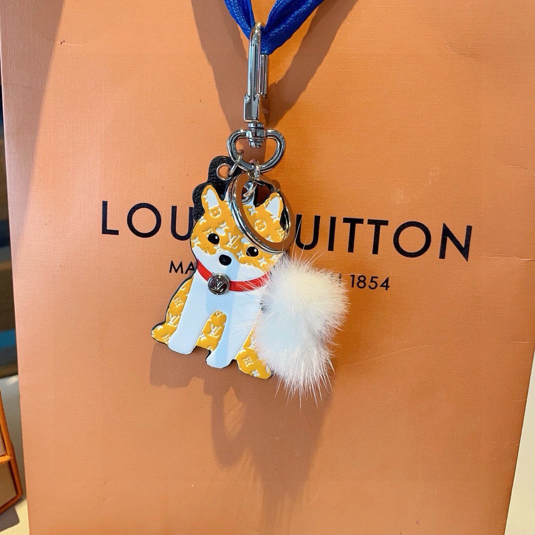 LOUIS VUITTON Bag Charm Keychain