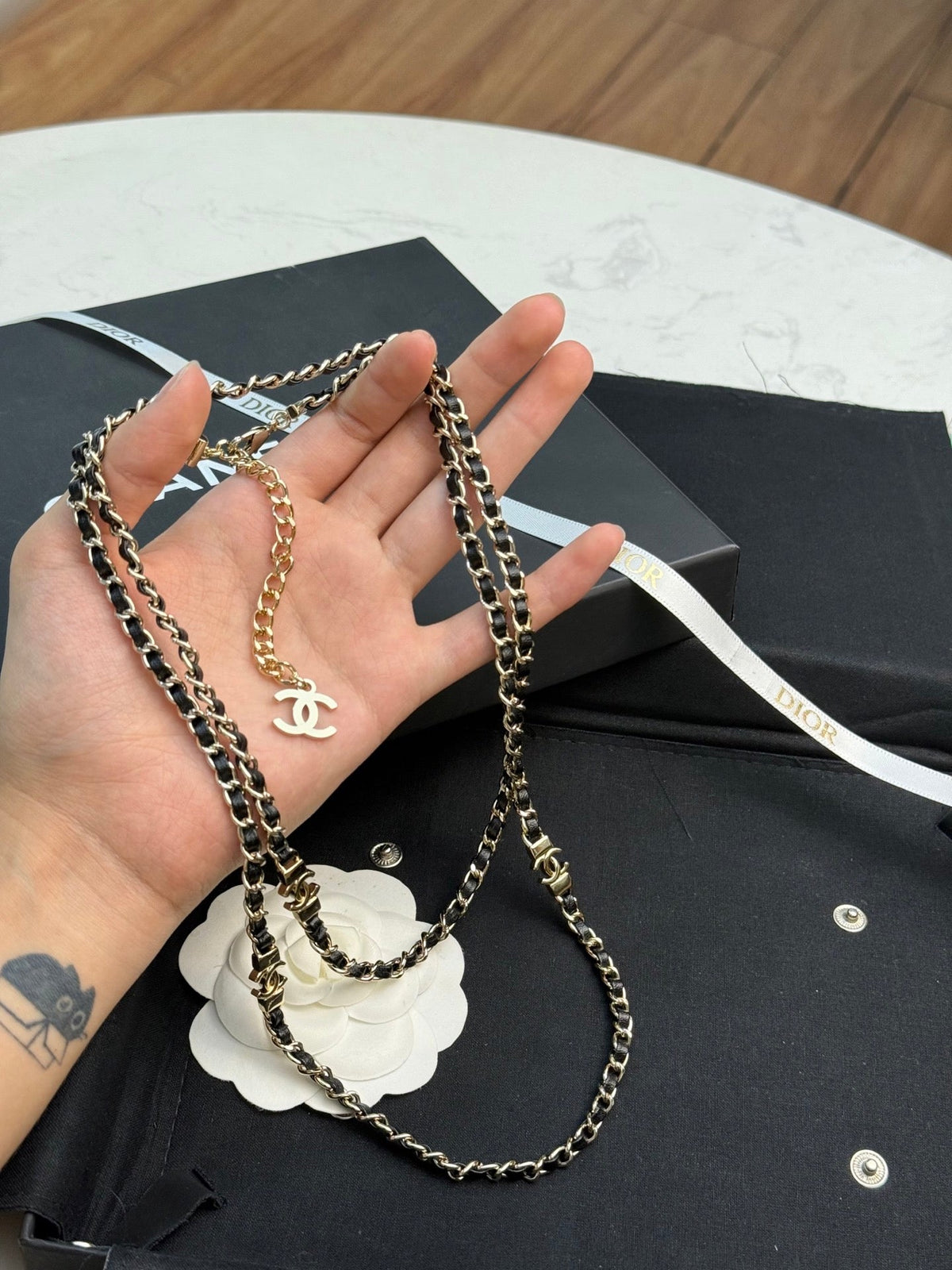 CHANEL Double-C Necklace