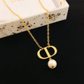 DIOR Pearl Choker Necklace
