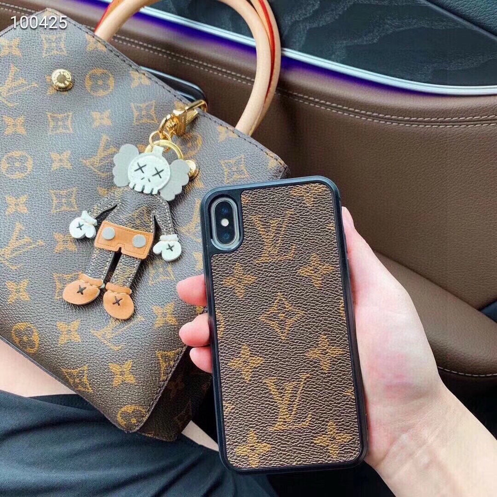 LOUIS VUITTON Metal Logo Bag Charm Keychain