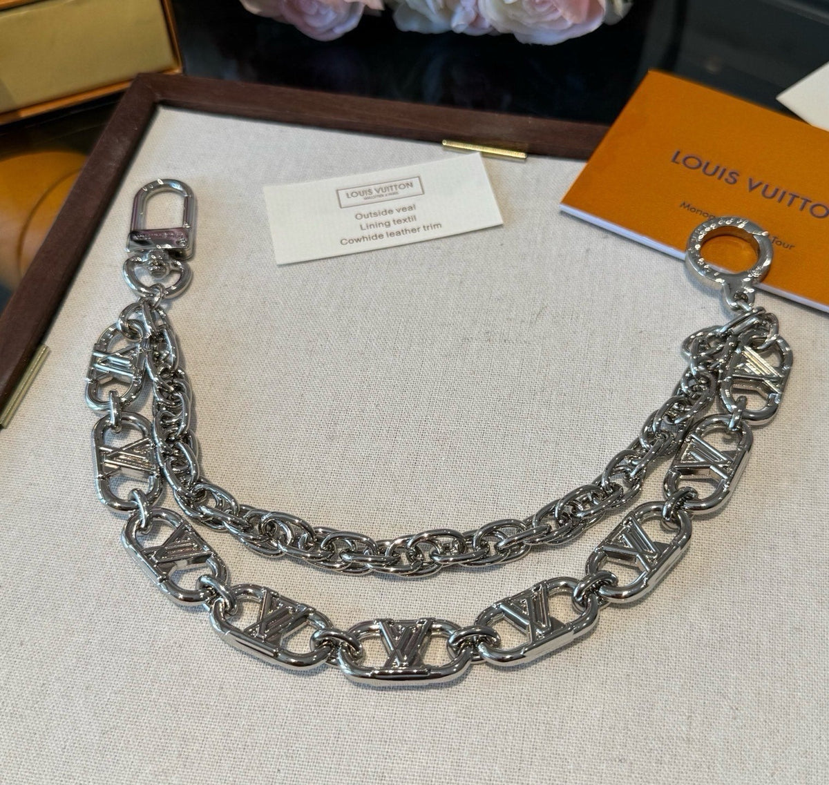 LOUIS VUITTON Bag Charm Keychain