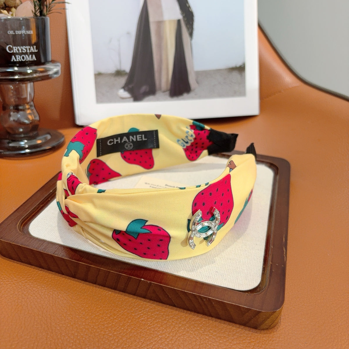 CHANEL Logo Headband