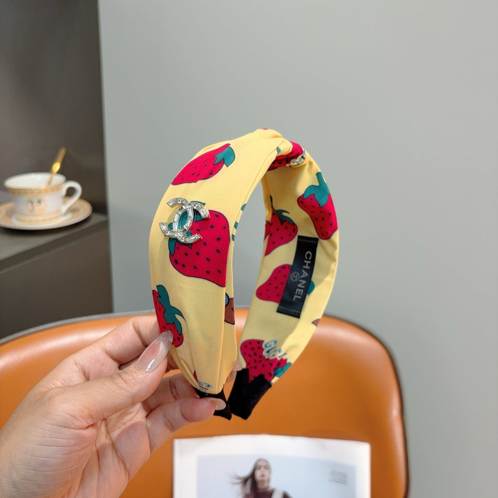 CHANEL Logo Headband