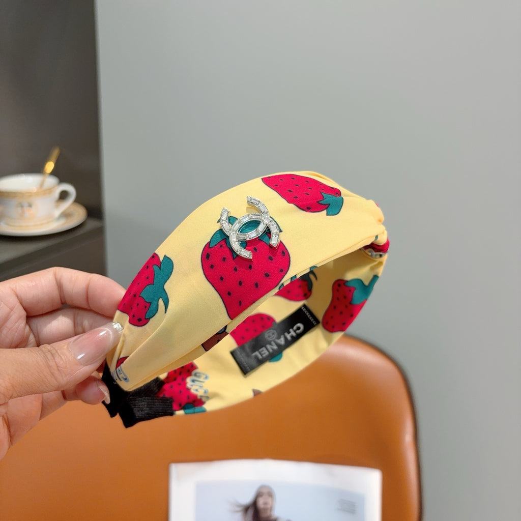 CHANEL Logo Headband