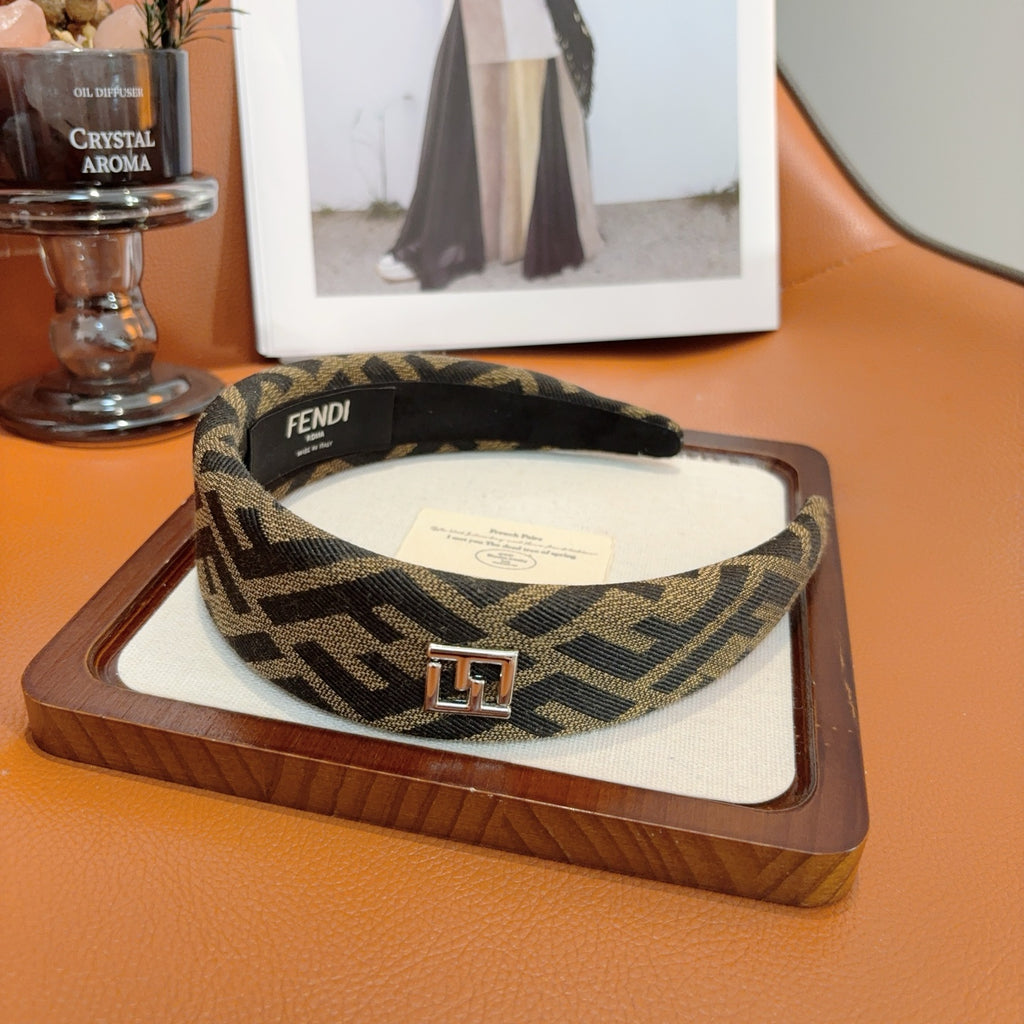 FENDI FF Logo Headband