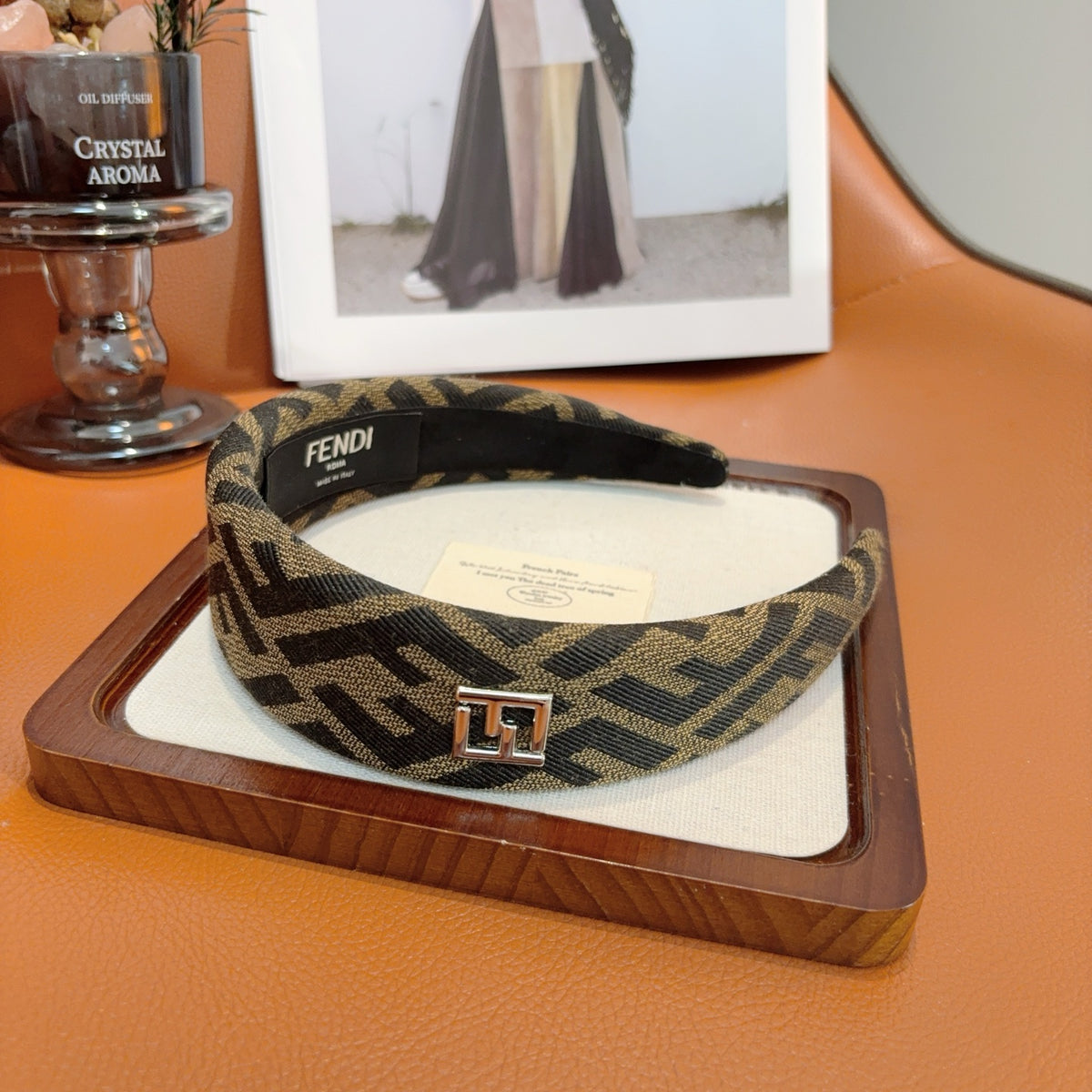 FENDI FF Logo Headband