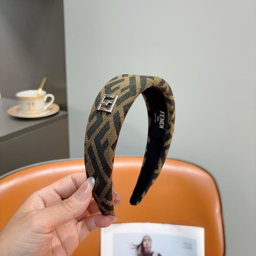 FENDI FF Logo Headband