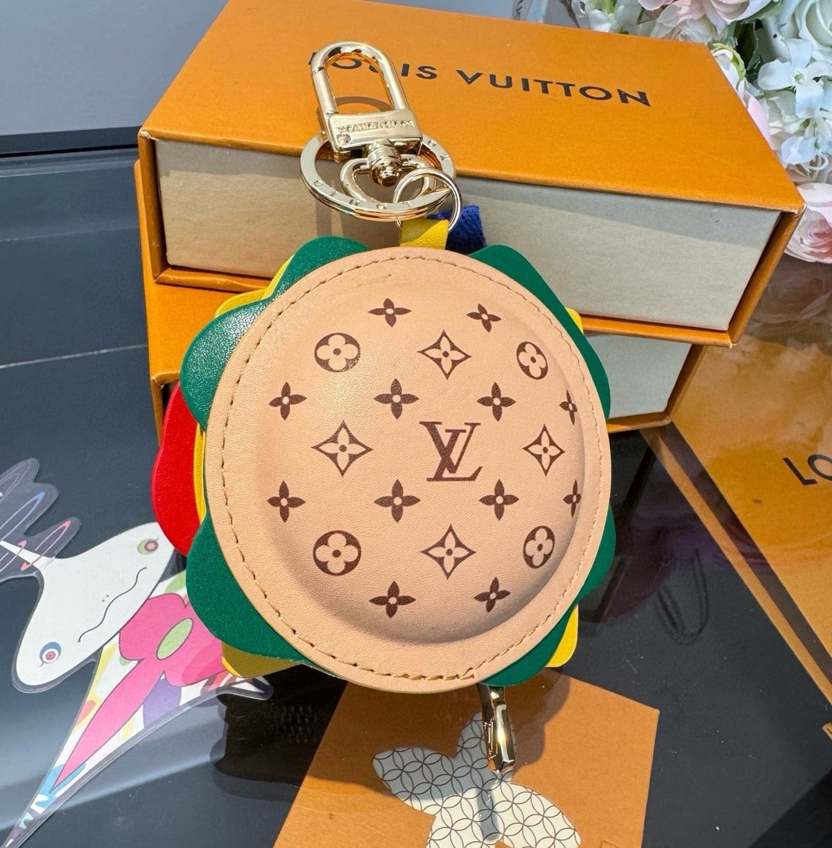 LOUIS VUITTON Bag Charm Keychain