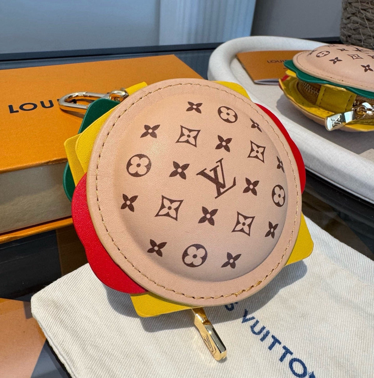 LOUIS VUITTON Bag Charm Keychain