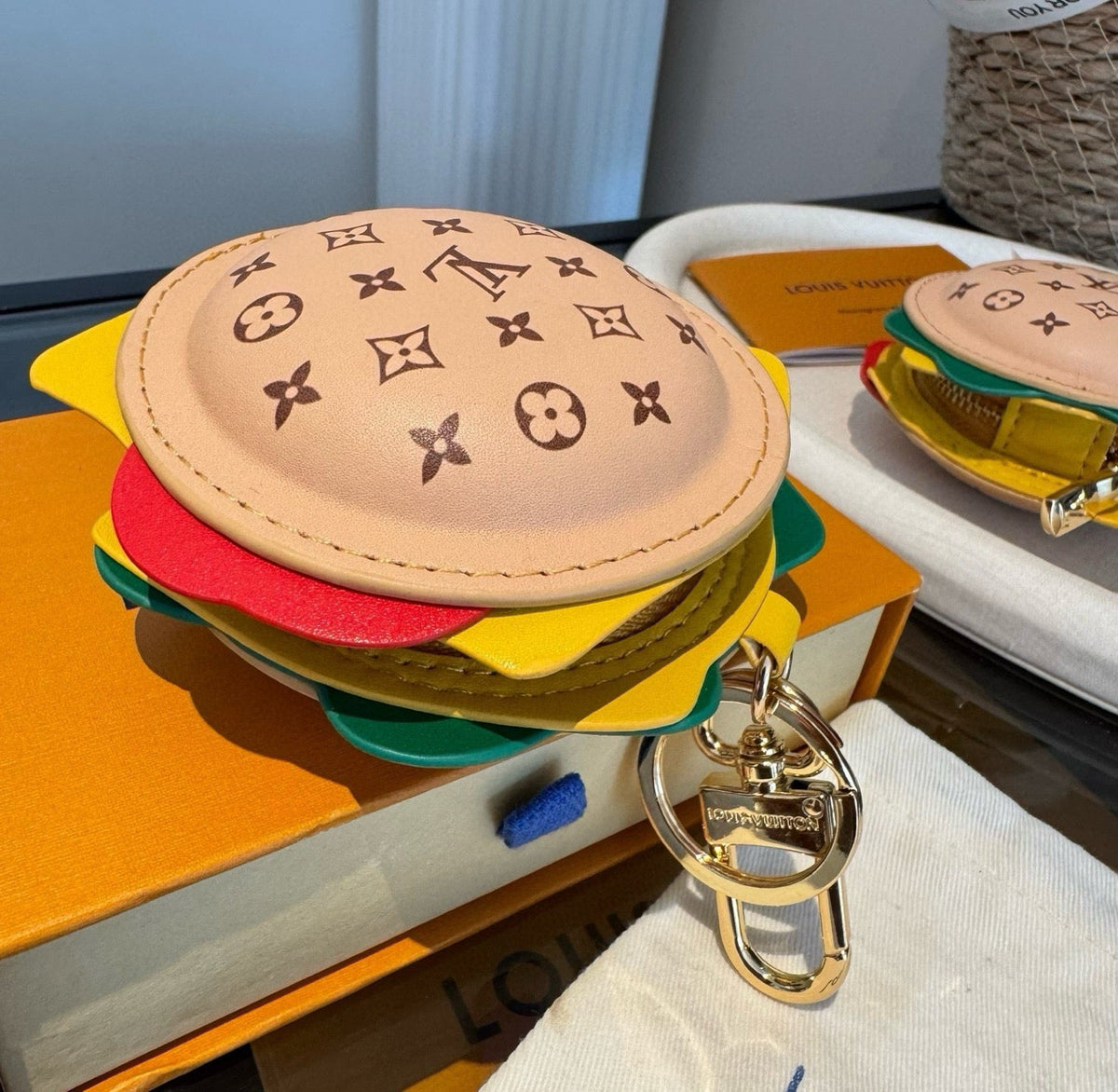 LOUIS VUITTON Bag Charm Keychain