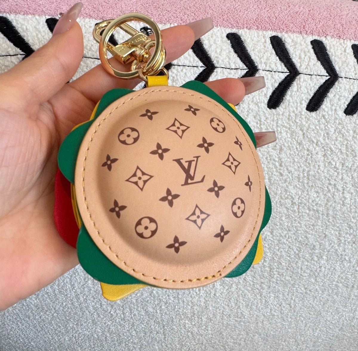 LOUIS VUITTON Bag Charm Keychain