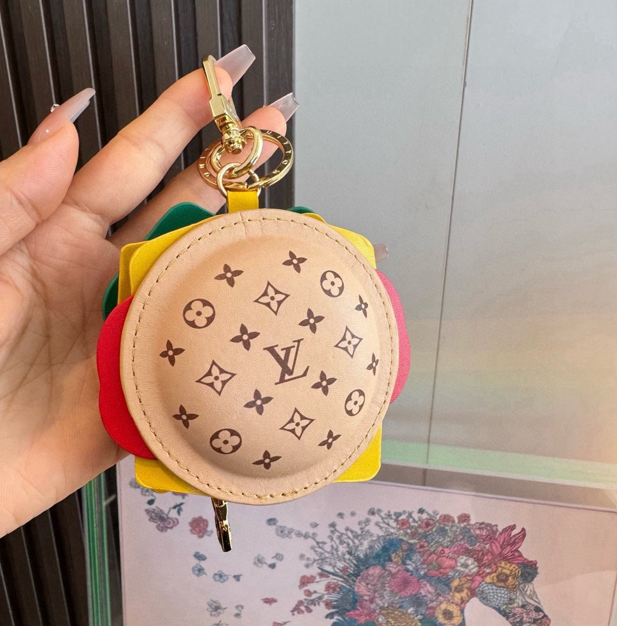 LOUIS VUITTON Bag Charm Keychain