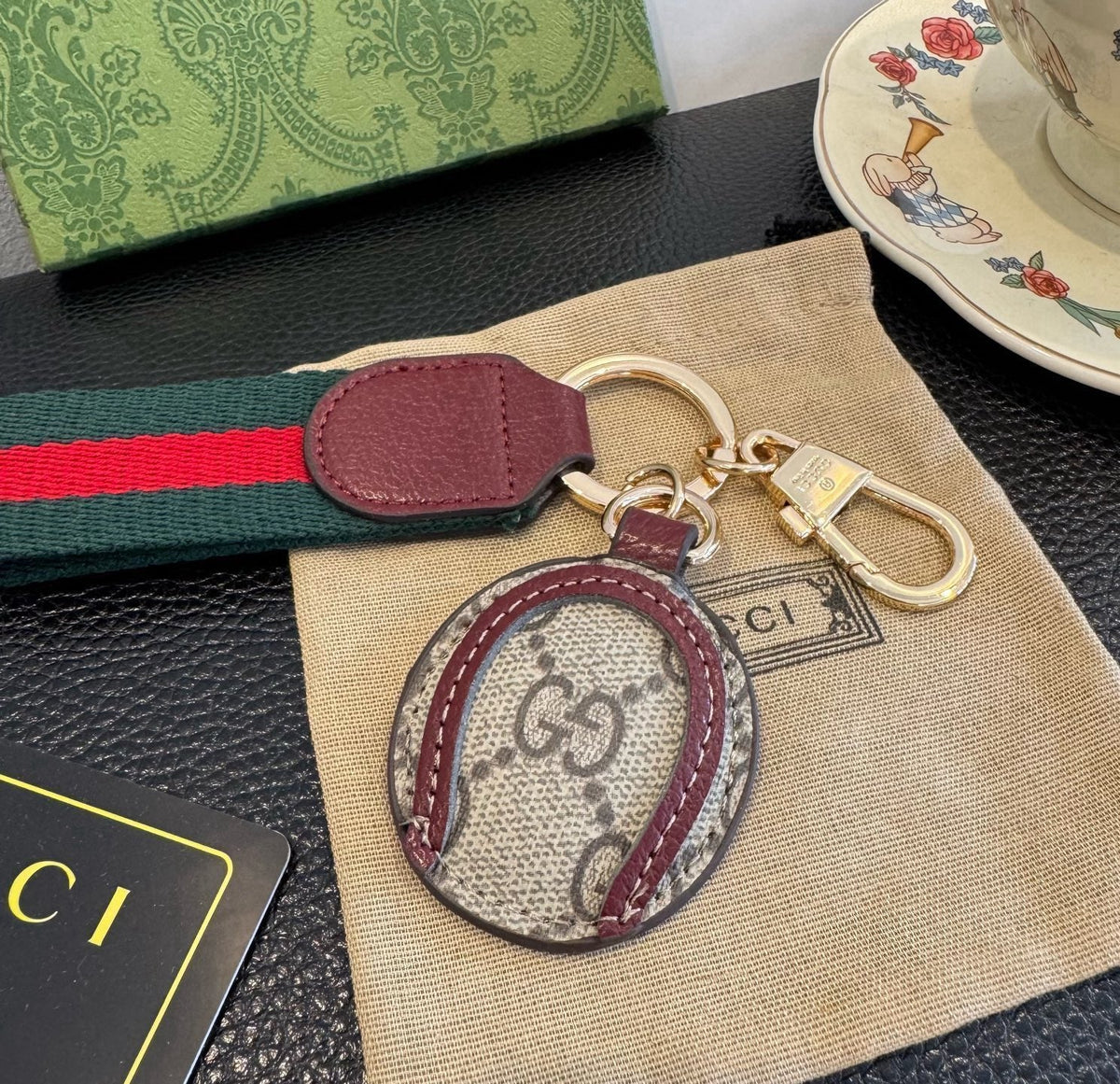GUCCI Bag Charm Keychain