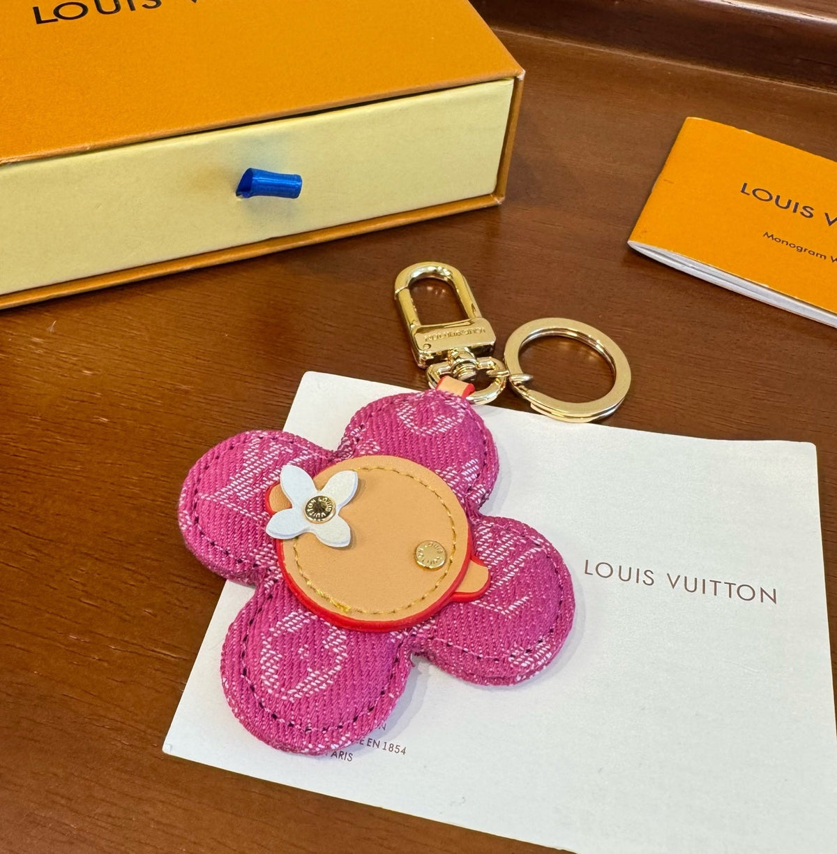 LOUIS VUITTON Bag Charm Keychain