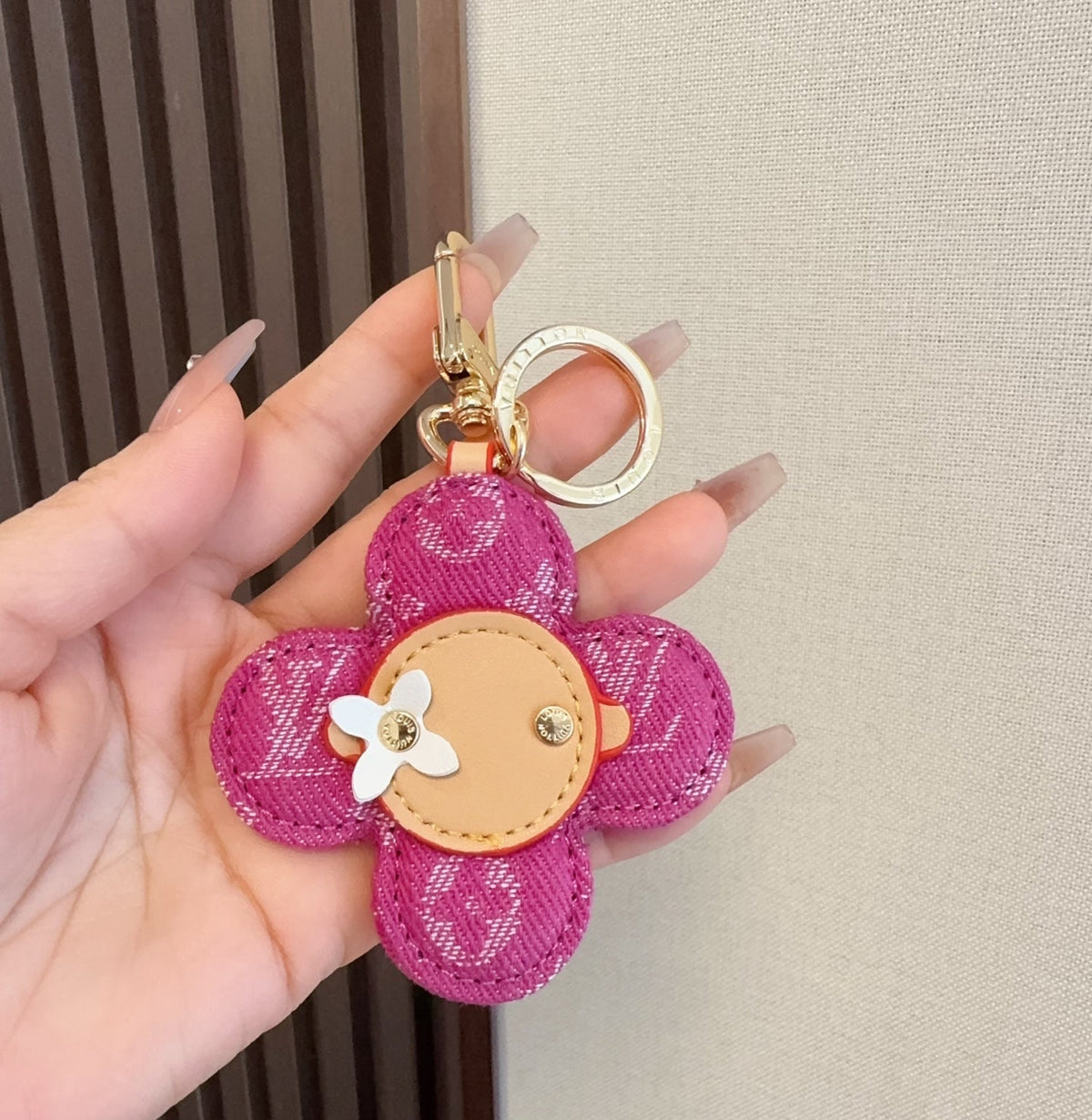 LOUIS VUITTON Bag Charm Keychain