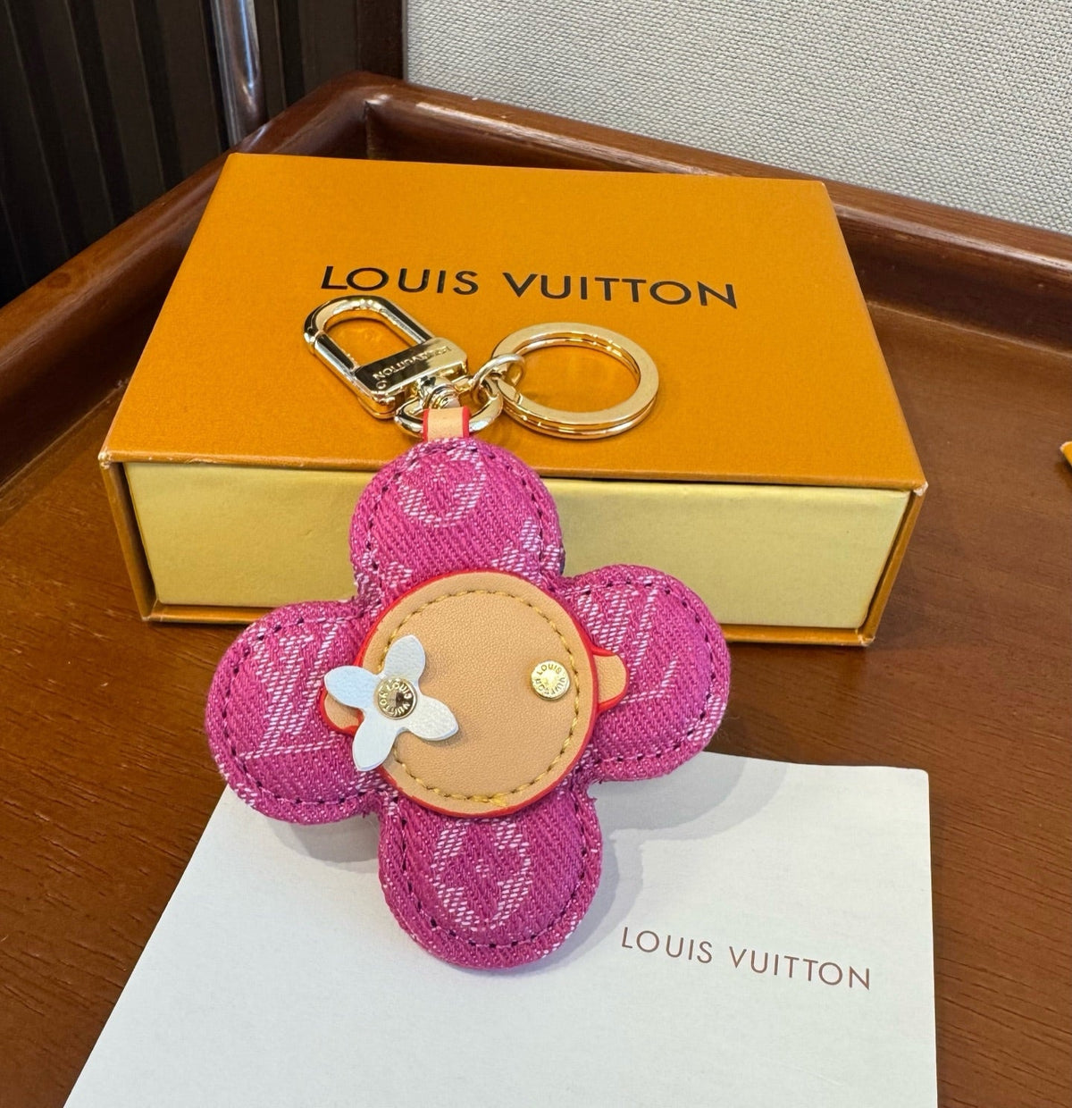 LOUIS VUITTON Bag Charm Keychain