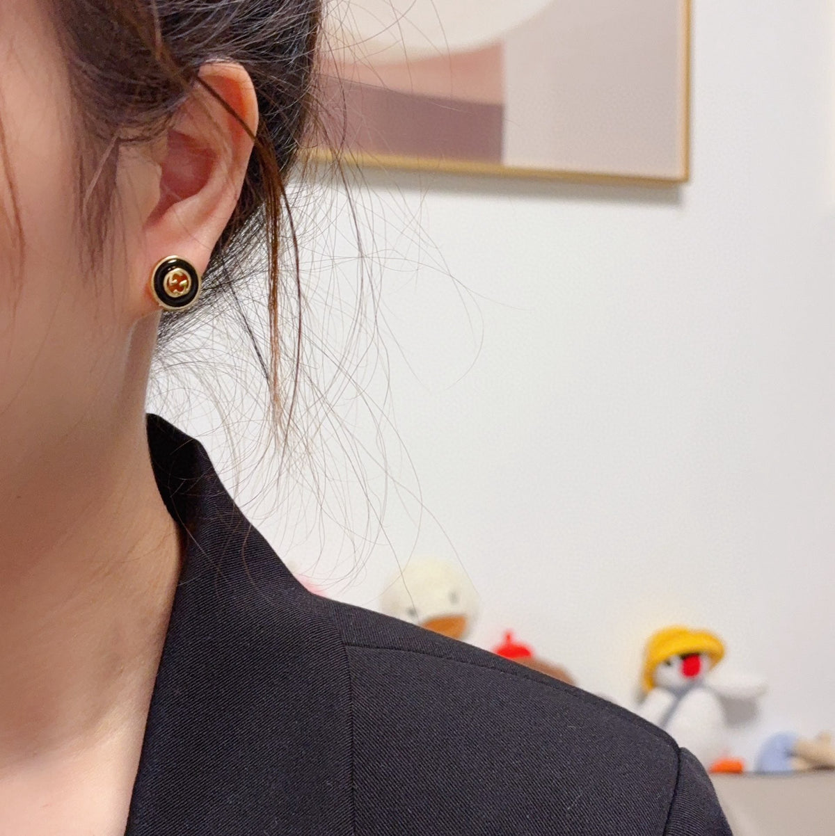 GUCCI Mother-of-Pearl Earrings