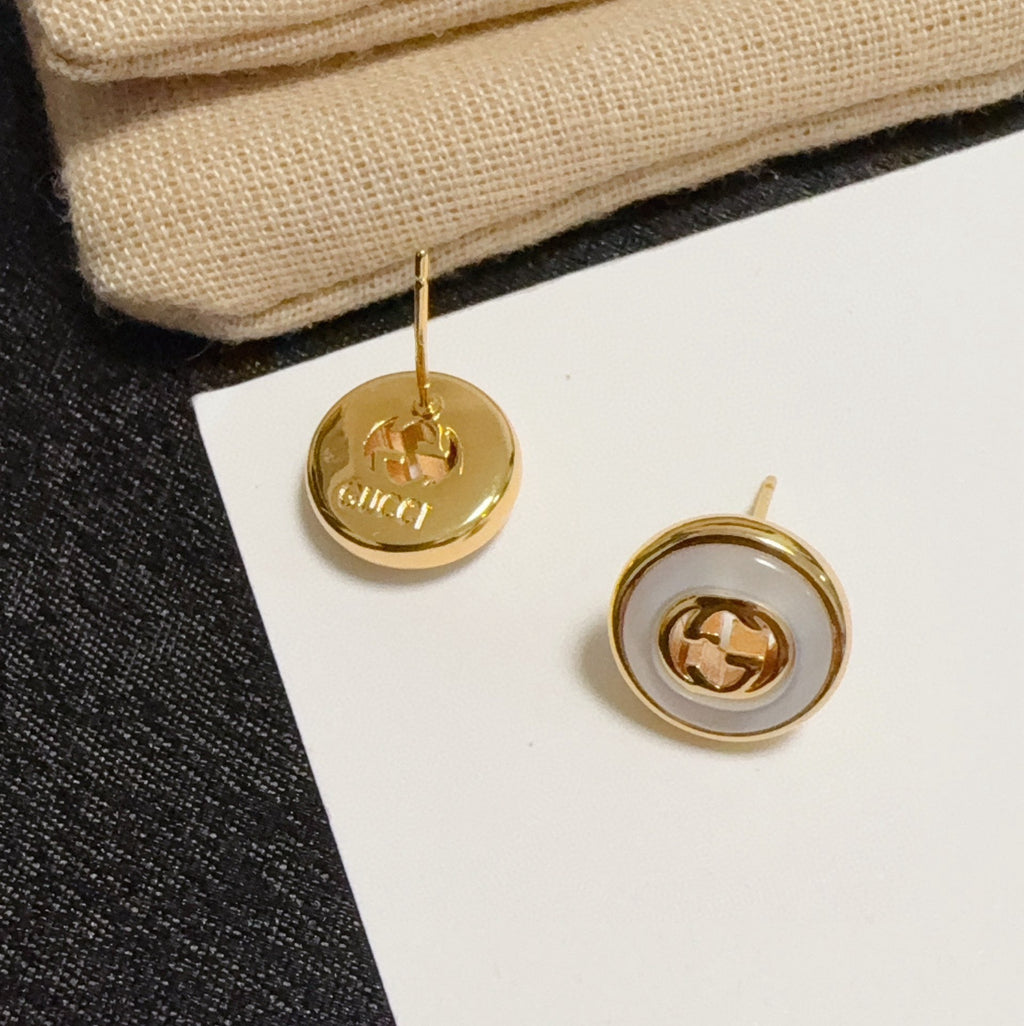 GUCCI Mother-of-Pearl Earrings