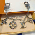 LOUIS VUITTON M01188 Canvas Flower Bag Charm Keychain