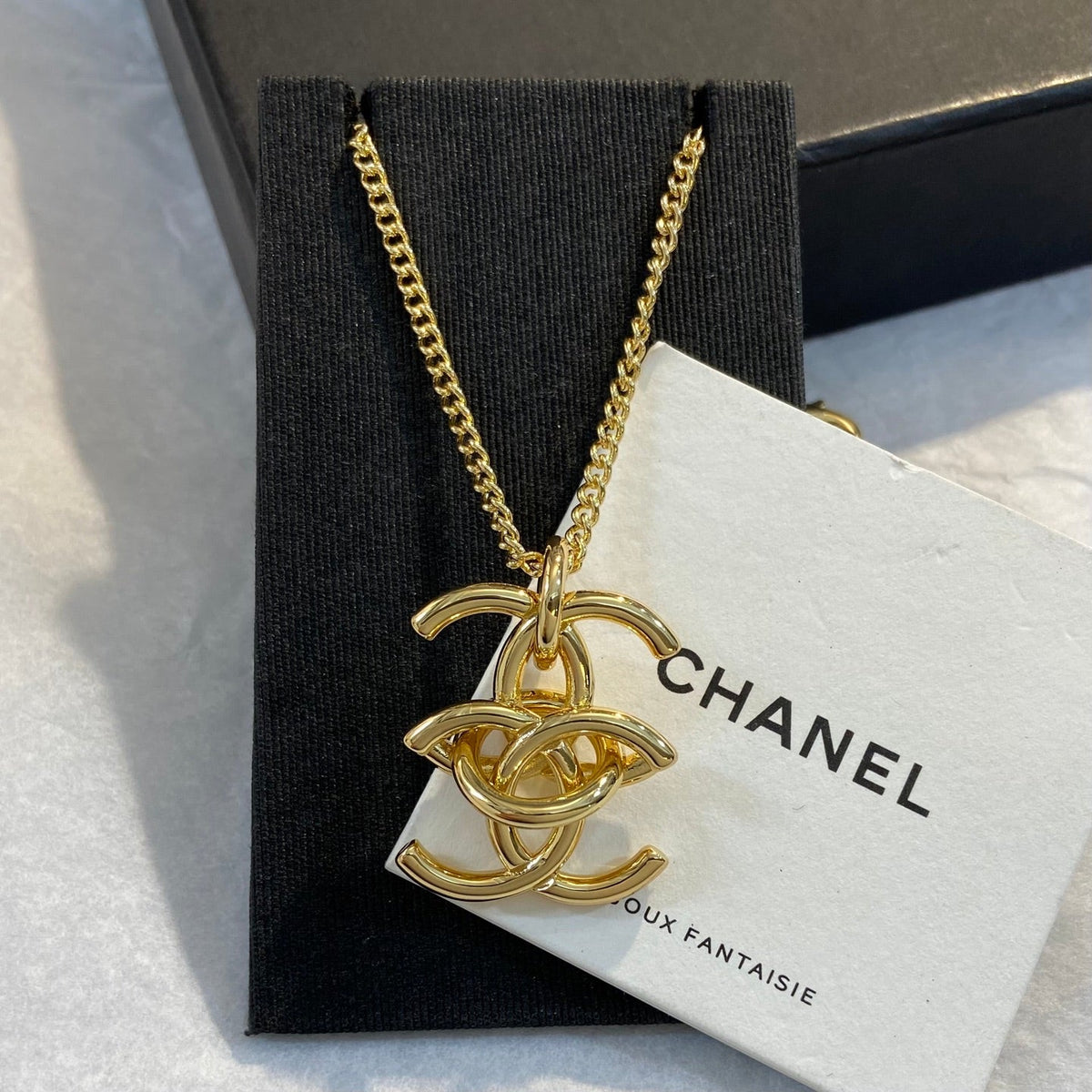 CHANEL Vintage Double-C Necklace